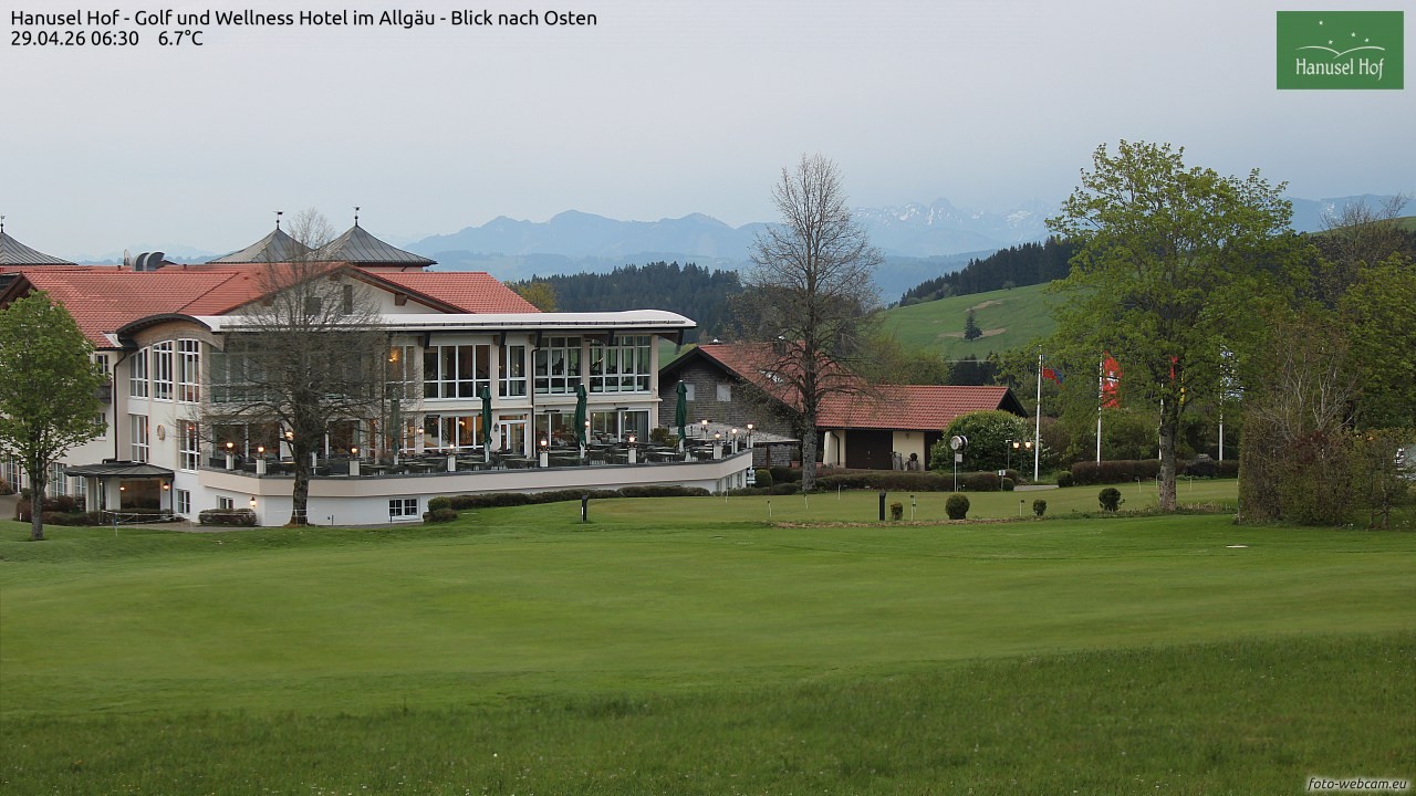 Archiv Foto Webcam Hanusel Hof - Golf und Wellness Hotel - Allgäu