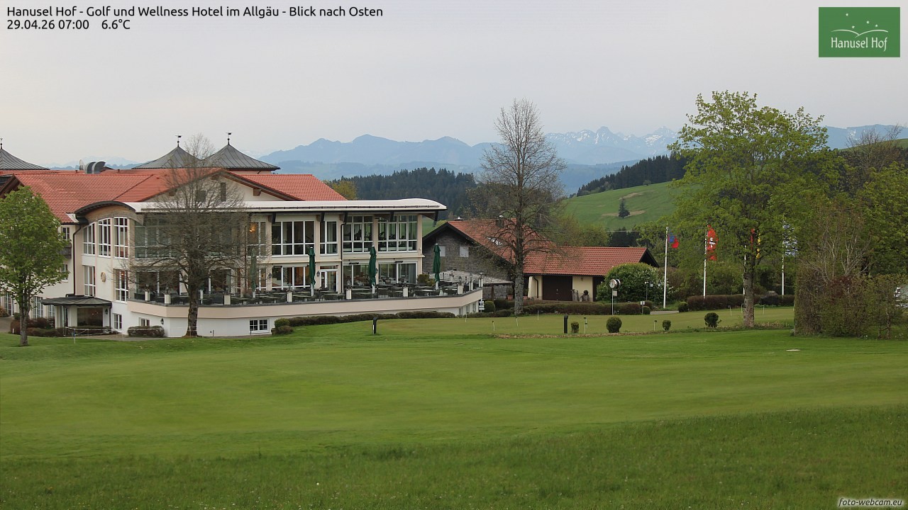 Archiv Foto Webcam Hanusel Hof - Golf und Wellness Hotel - Allgäu