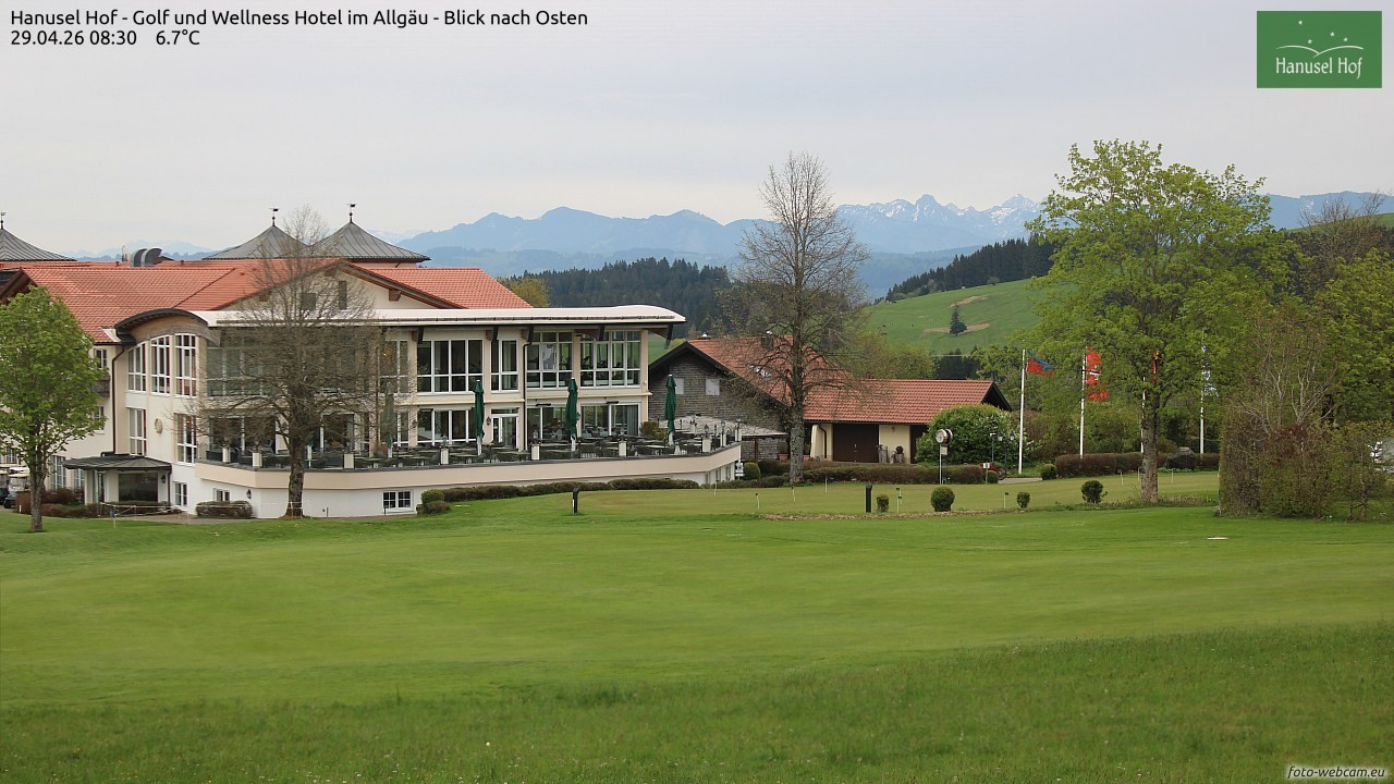 Archiv Foto Webcam Hanusel Hof - Golf und Wellness Hotel - Allgäu