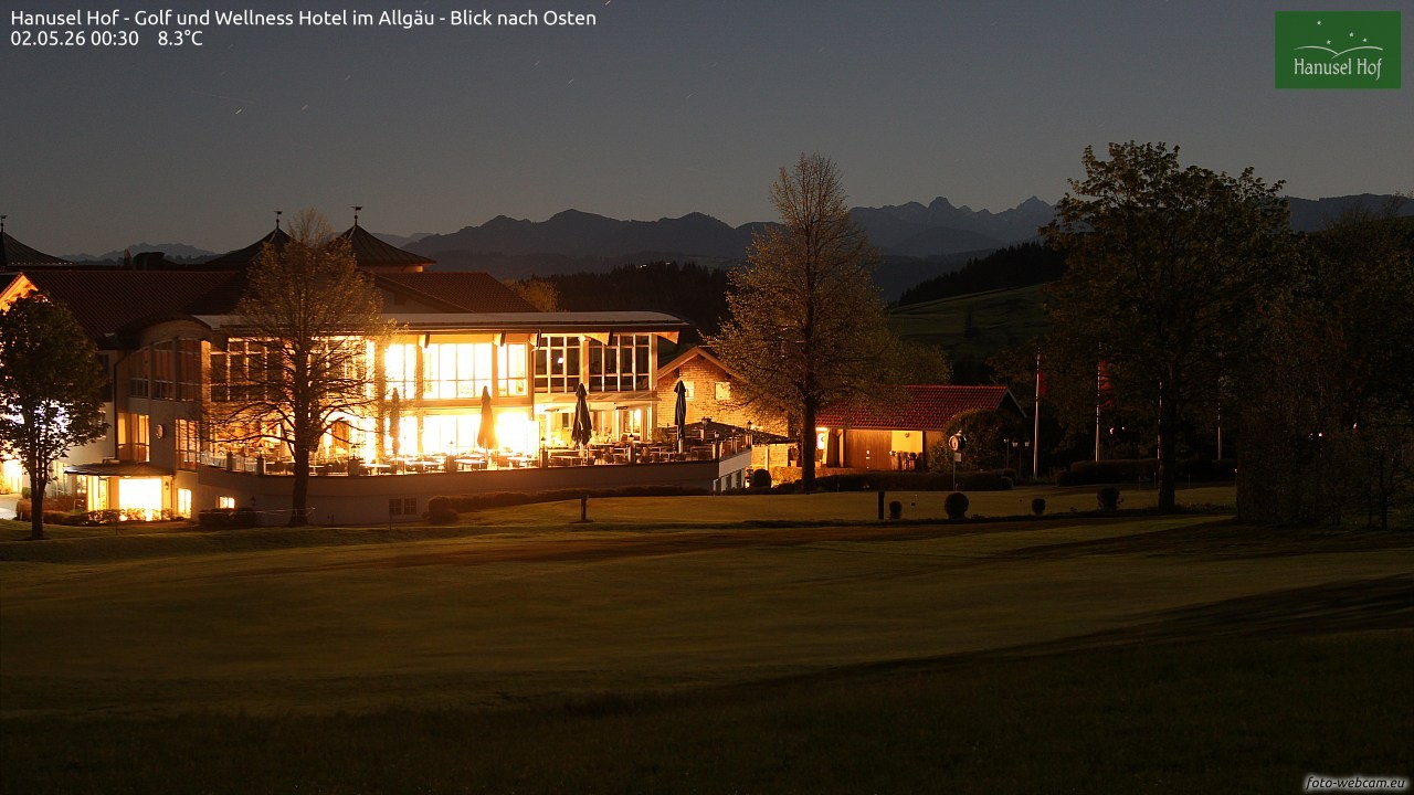Archiv Foto Webcam Hanusel Hof - Golf und Wellness Hotel - Allgäu