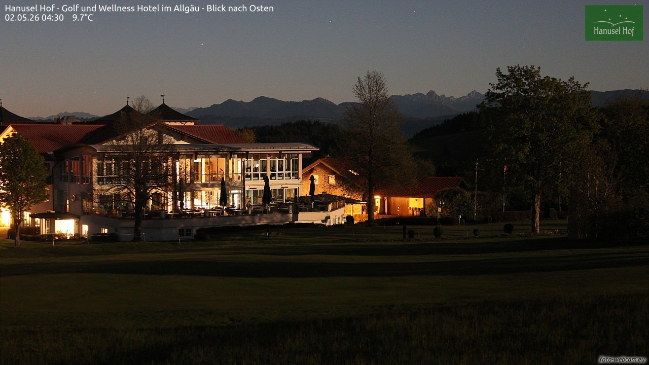 Archiv Foto Webcam Hanusel Hof - Golf und Wellness Hotel - Allgäu
