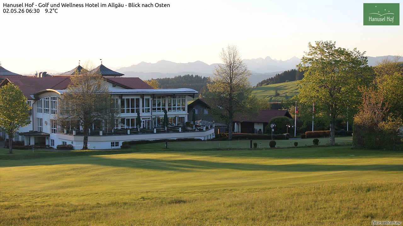 Archiv Foto Webcam Hanusel Hof - Golf und Wellness Hotel - Allgäu