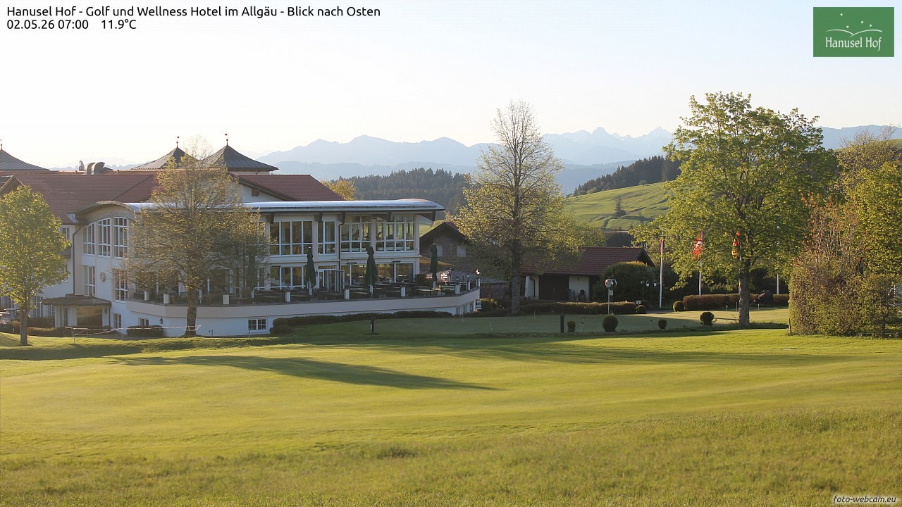 Archiv Foto Webcam Hanusel Hof - Golf und Wellness Hotel - Allgäu