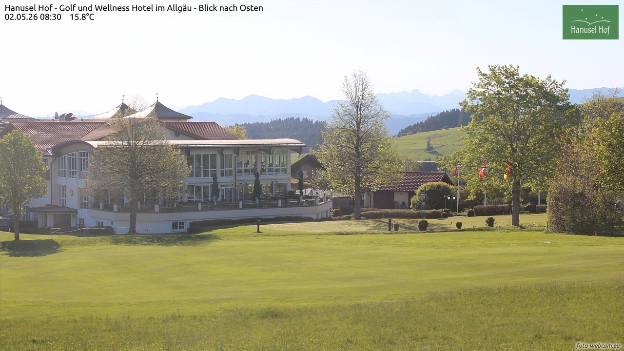 Archiv Foto Webcam Hanusel Hof - Golf und Wellness Hotel - Allgäu