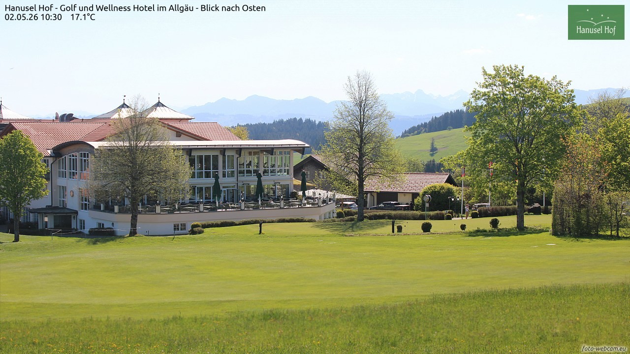 Archiv Foto Webcam Hanusel Hof - Golf und Wellness Hotel - Allgäu