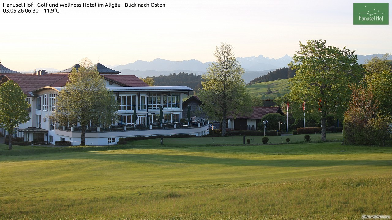 Archiv Foto Webcam Hanusel Hof - Golf und Wellness Hotel - Allgäu