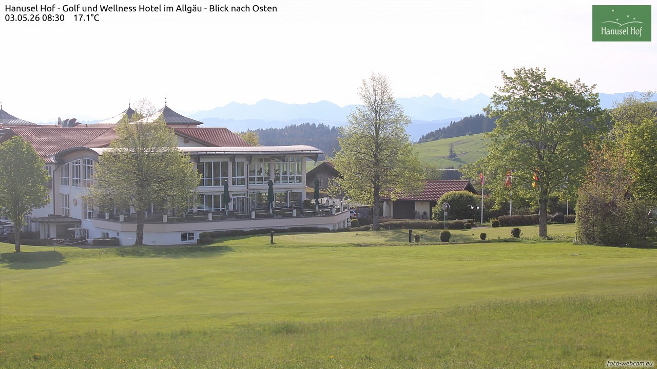 Archiv Foto Webcam Hanusel Hof - Golf und Wellness Hotel - Allgäu