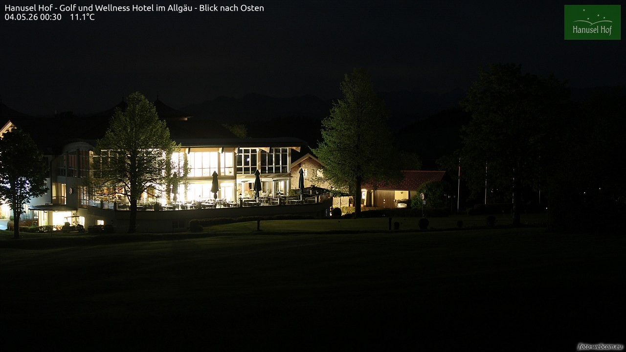 Archiv Foto Webcam Hanusel Hof - Golf und Wellness Hotel - Allgäu