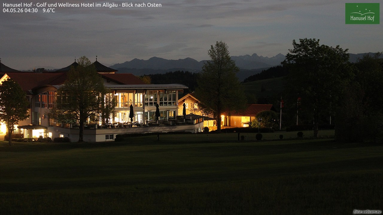 Archiv Foto Webcam Hanusel Hof - Golf und Wellness Hotel - Allgäu