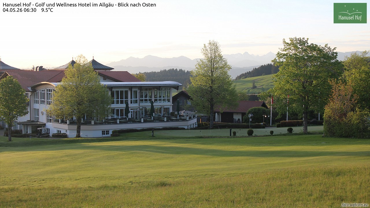 Archiv Foto Webcam Hanusel Hof - Golf und Wellness Hotel - Allgäu