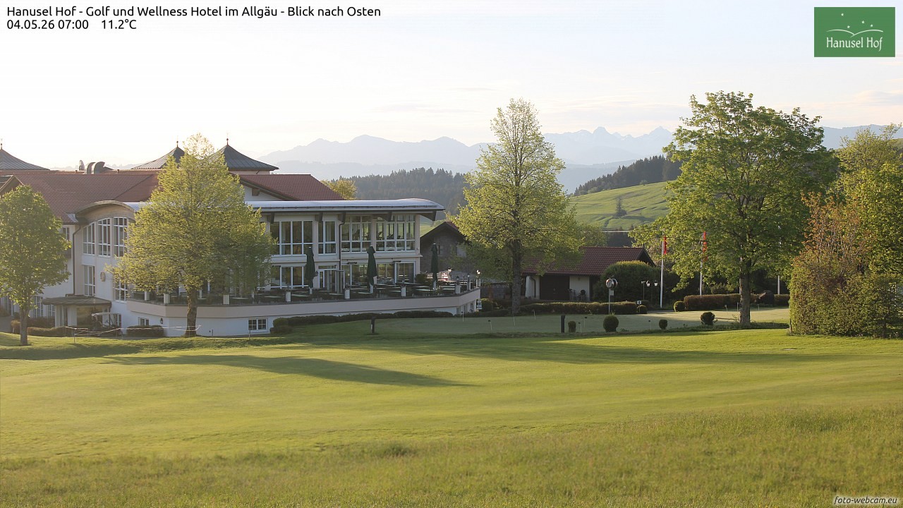 Archiv Foto Webcam Hanusel Hof - Golf und Wellness Hotel - Allgäu