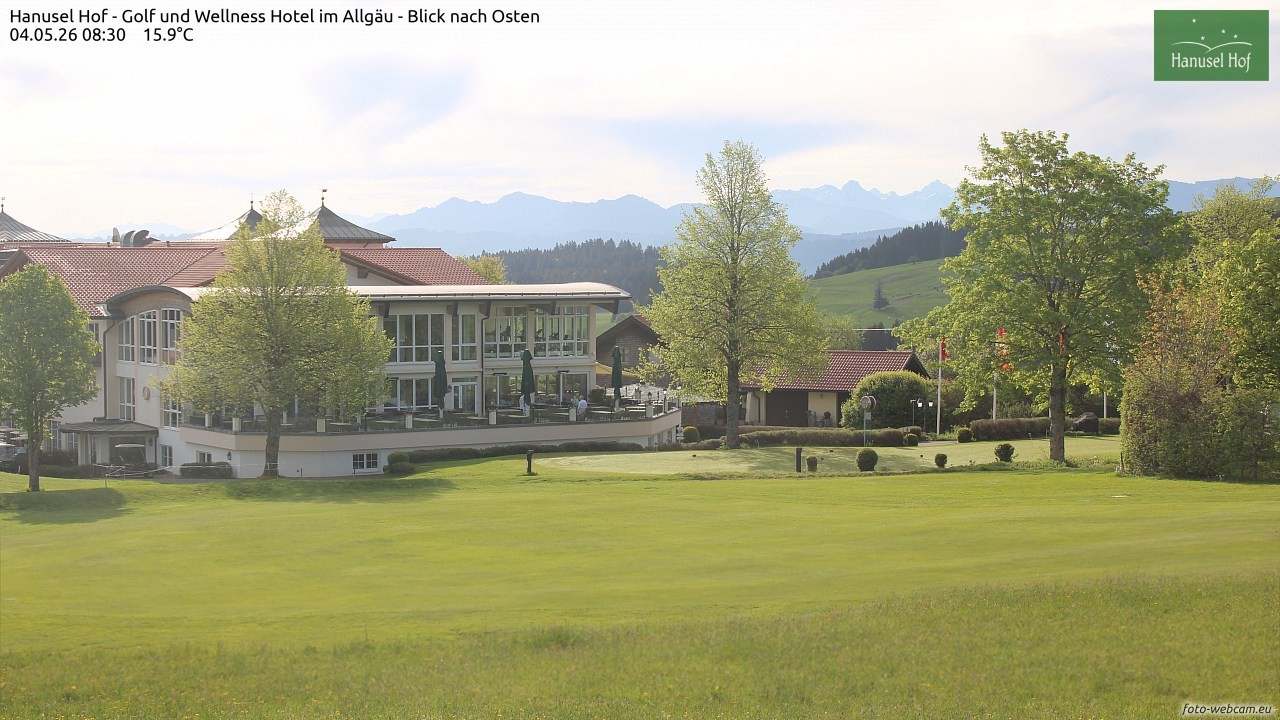Archiv Foto Webcam Hanusel Hof - Golf und Wellness Hotel - Allgäu