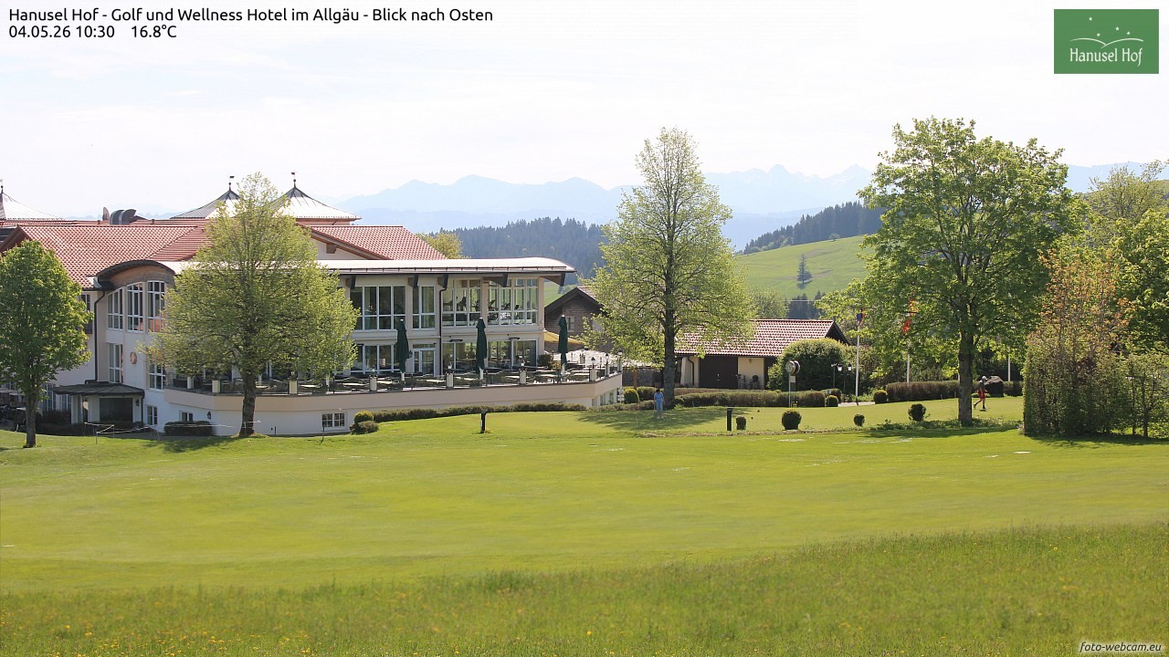 Archiv Foto Webcam Hanusel Hof - Golf und Wellness Hotel - Allgäu