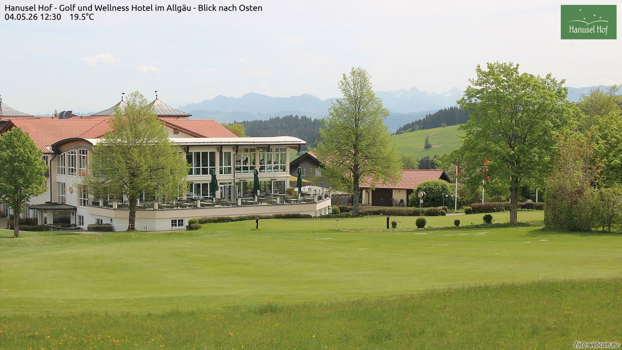 Archiv Foto Webcam Hanusel Hof - Golf und Wellness Hotel - Allgäu