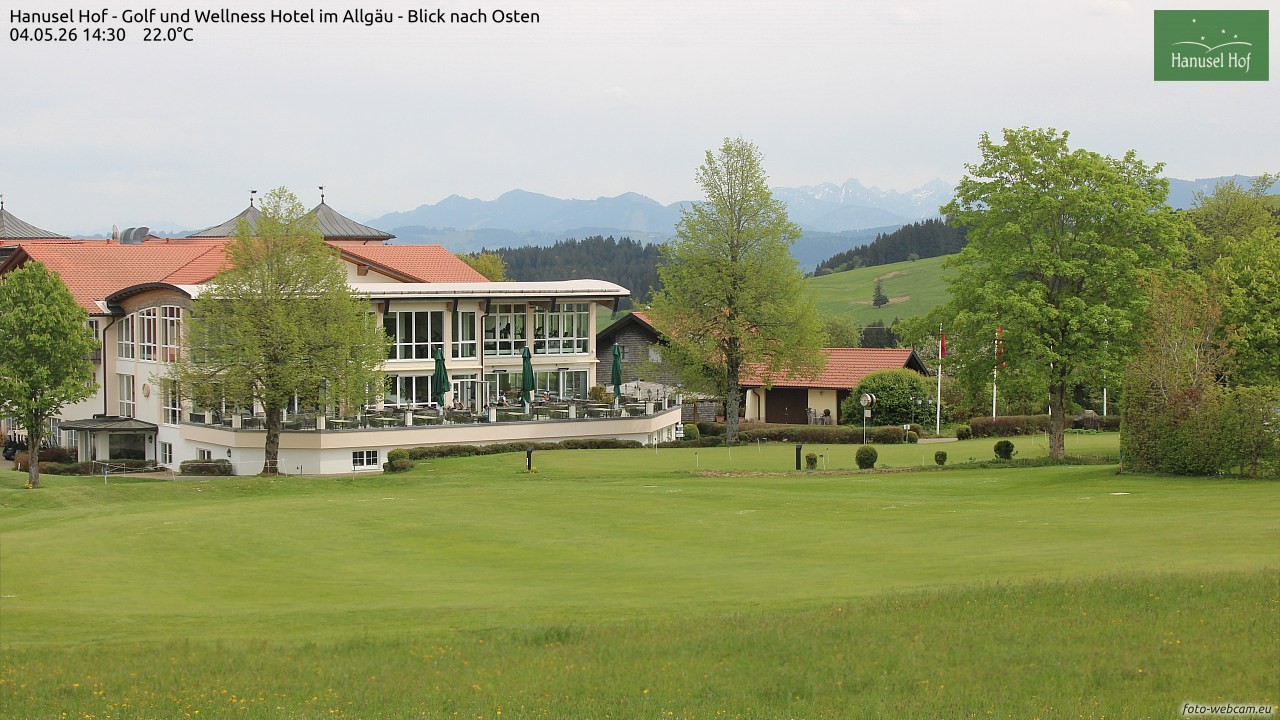 Archiv Foto Webcam Hanusel Hof - Golf und Wellness Hotel - Allgäu