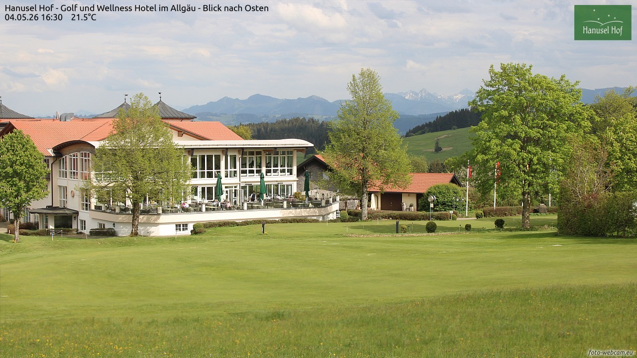 Archiv Foto Webcam Hanusel Hof - Golf und Wellness Hotel - Allgäu