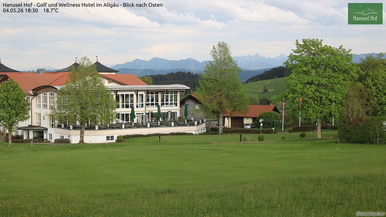 Archiv Foto Webcam Hanusel Hof - Golf und Wellness Hotel - Allgäu