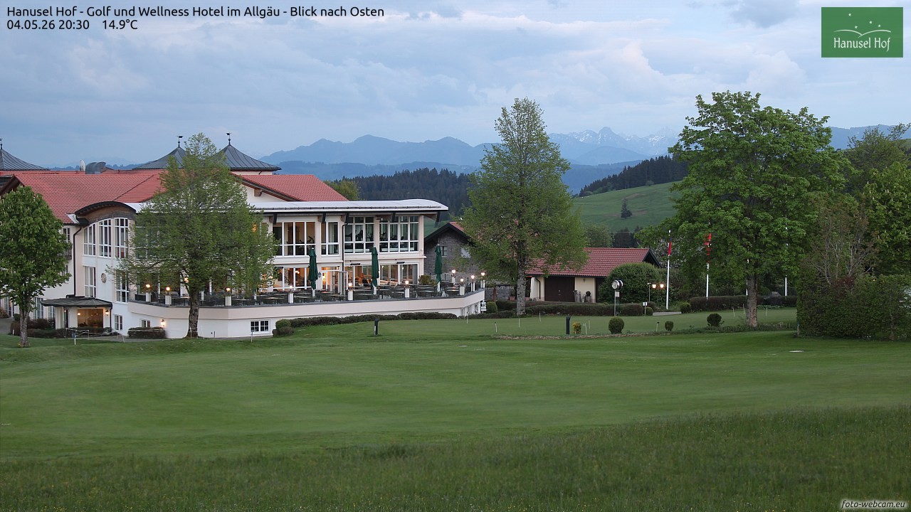 Archiv Foto Webcam Hanusel Hof - Golf und Wellness Hotel - Allgäu