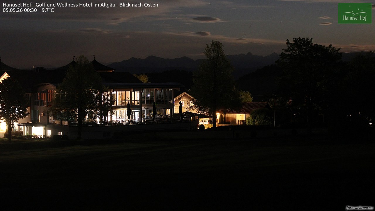 Archiv Foto Webcam Hanusel Hof - Golf und Wellness Hotel - Allgäu