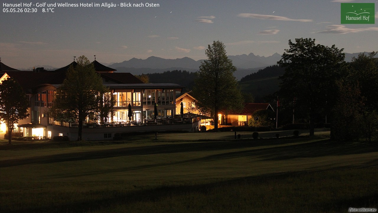 Archiv Foto Webcam Hanusel Hof - Golf und Wellness Hotel - Allgäu