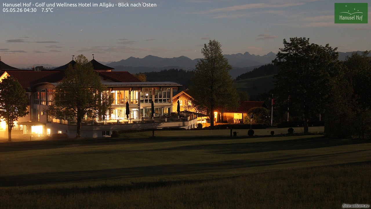 Archiv Foto Webcam Hanusel Hof - Golf und Wellness Hotel - Allgäu