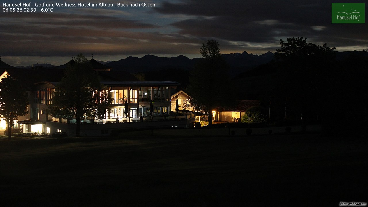 Archiv Foto Webcam Hanusel Hof - Golf und Wellness Hotel - Allgäu