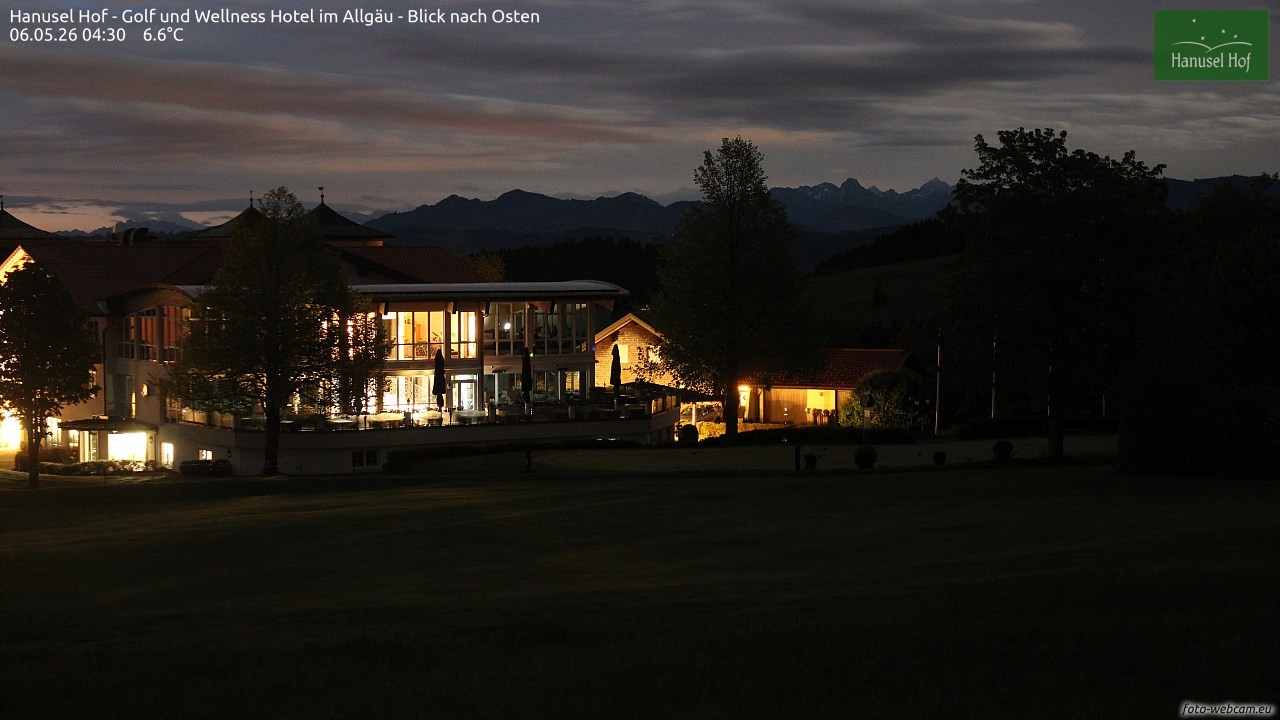 Archiv Foto Webcam Hanusel Hof - Golf und Wellness Hotel - Allgäu