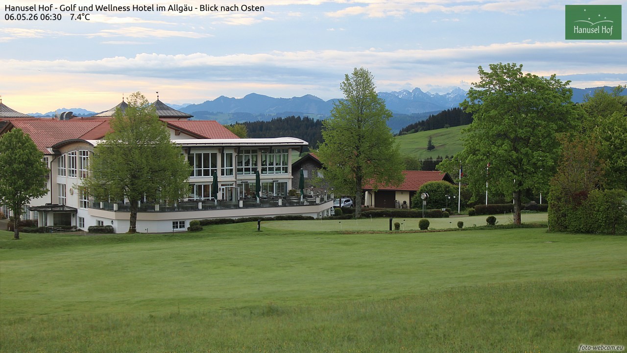 Archiv Foto Webcam Hanusel Hof - Golf und Wellness Hotel - Allgäu