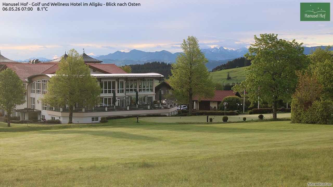 Archiv Foto Webcam Hanusel Hof - Golf und Wellness Hotel - Allgäu