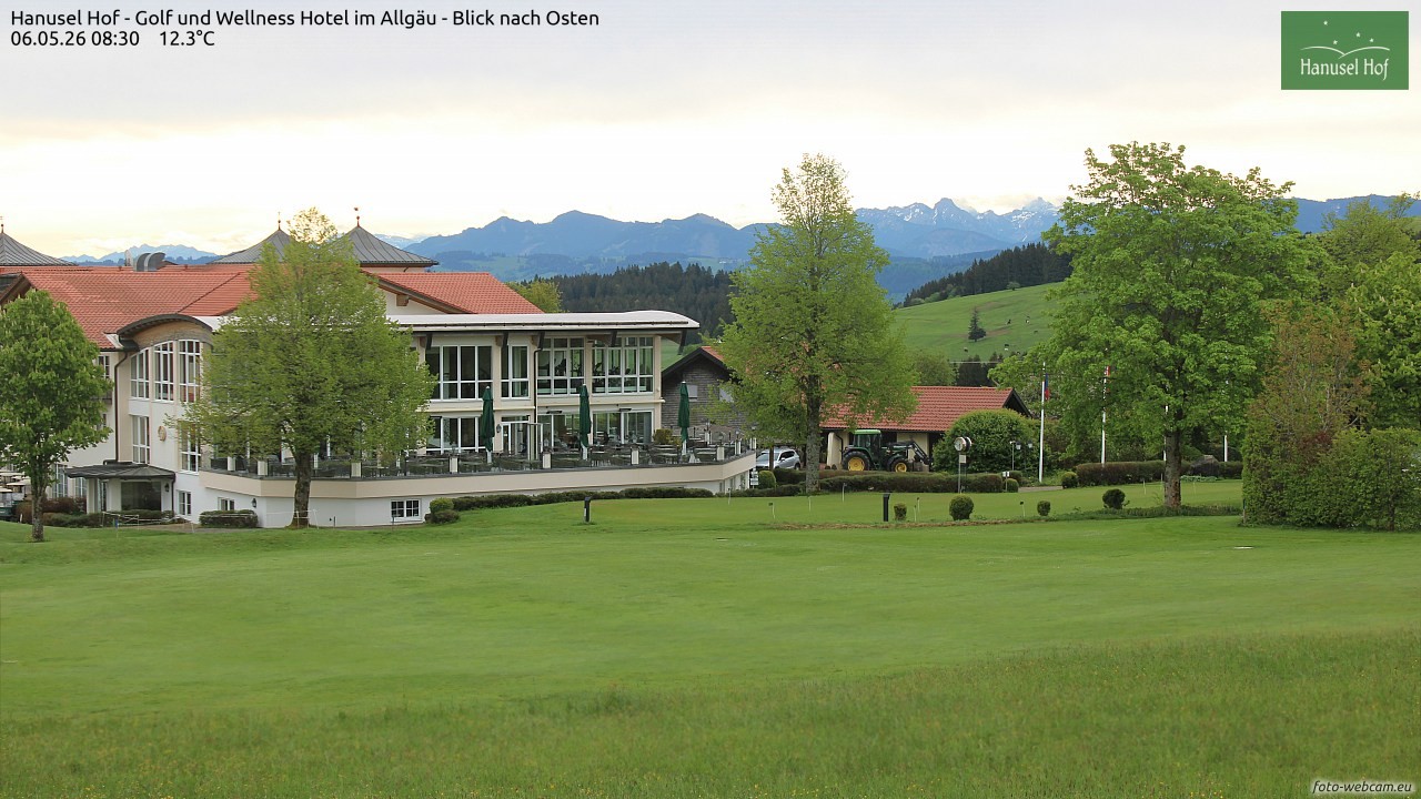 Archiv Foto Webcam Hanusel Hof - Golf und Wellness Hotel - Allgäu