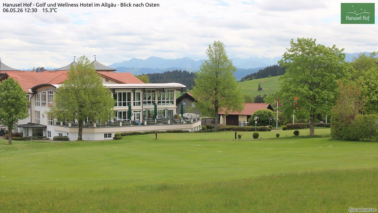 Archiv Foto Webcam Hanusel Hof - Golf und Wellness Hotel - Allgäu