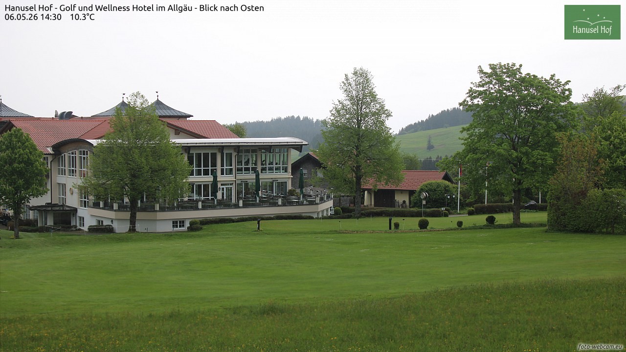 Archiv Foto Webcam Hanusel Hof - Golf und Wellness Hotel - Allgäu