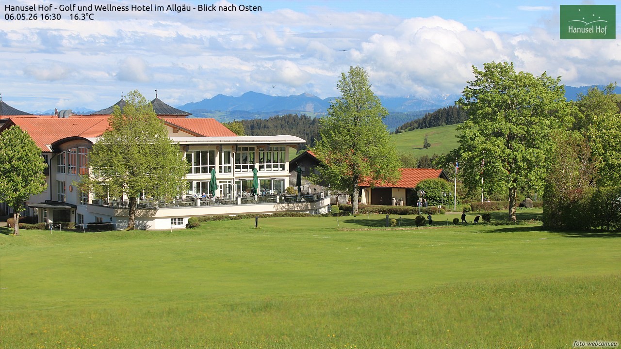 Archiv Foto Webcam Hanusel Hof - Golf und Wellness Hotel - Allgäu