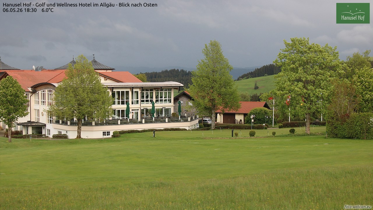 Archiv Foto Webcam Hanusel Hof - Golf und Wellness Hotel - Allgäu