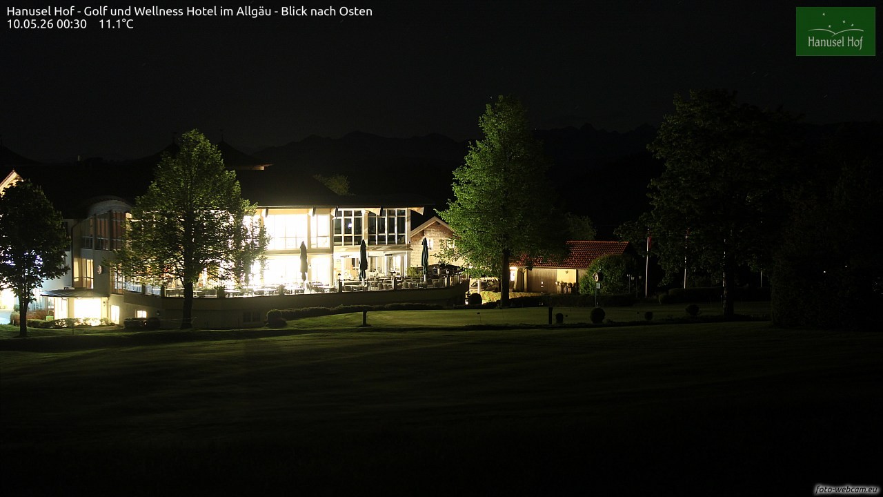 Archiv Foto Webcam Hanusel Hof - Golf und Wellness Hotel - Allgäu