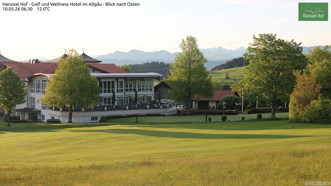Archiv Foto Webcam Hanusel Hof - Golf und Wellness Hotel - Allgäu