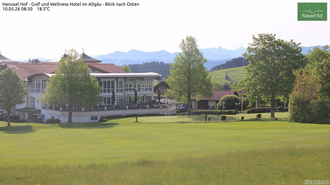 Archiv Foto Webcam Hanusel Hof - Golf und Wellness Hotel - Allgäu