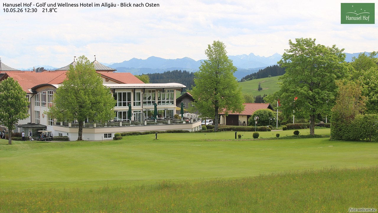 Archiv Foto Webcam Hanusel Hof - Golf und Wellness Hotel - Allgäu