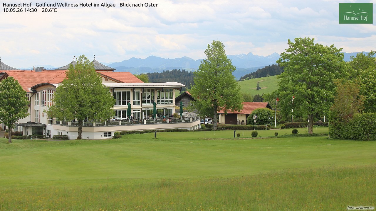 Archiv Foto Webcam Hanusel Hof - Golf und Wellness Hotel - Allgäu