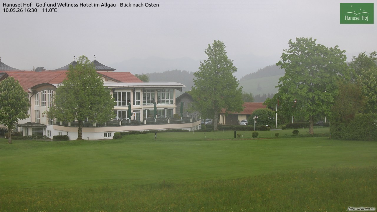 Archiv Foto Webcam Hanusel Hof - Golf und Wellness Hotel - Allgäu