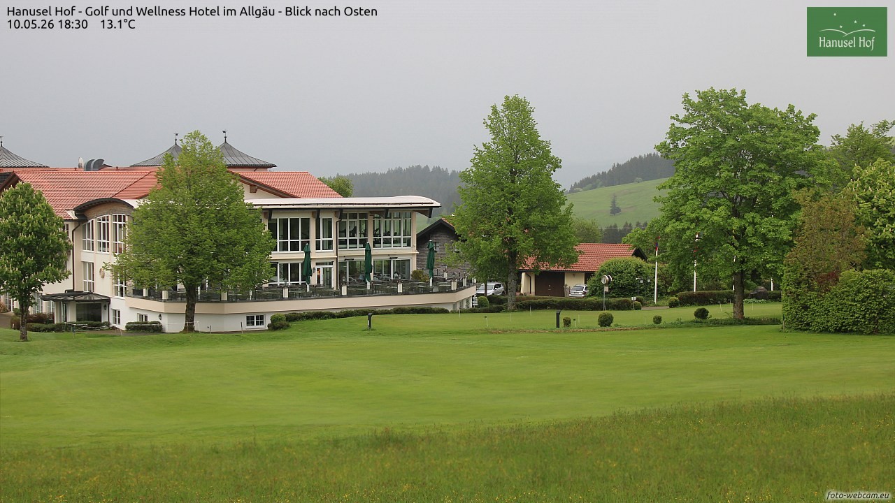 Archiv Foto Webcam Hanusel Hof - Golf und Wellness Hotel - Allgäu