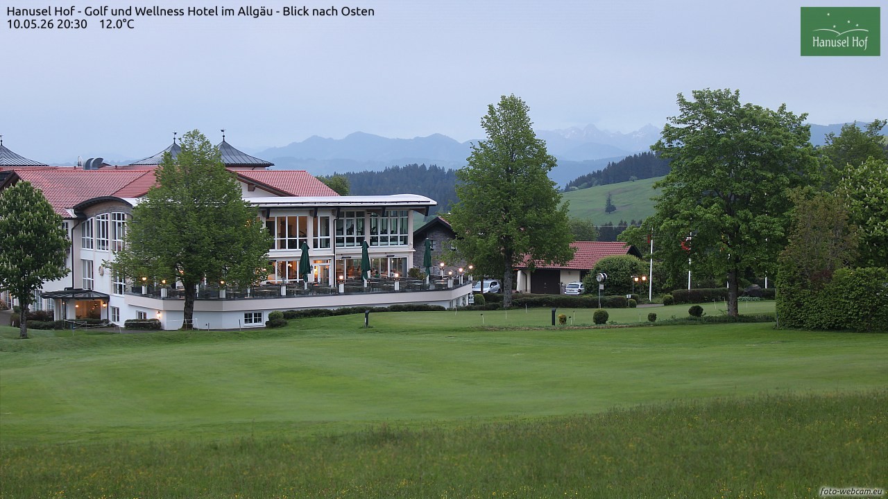 Archiv Foto Webcam Hanusel Hof - Golf und Wellness Hotel - Allgäu