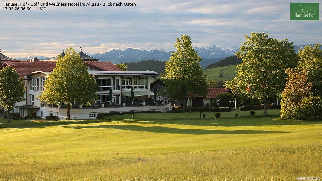Archiv Foto Webcam Hanusel Hof - Golf und Wellness Hotel - Allgäu
