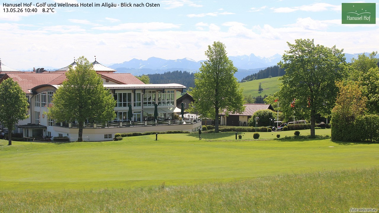 Archiv Foto Webcam Hanusel Hof - Golf und Wellness Hotel - Allgäu
