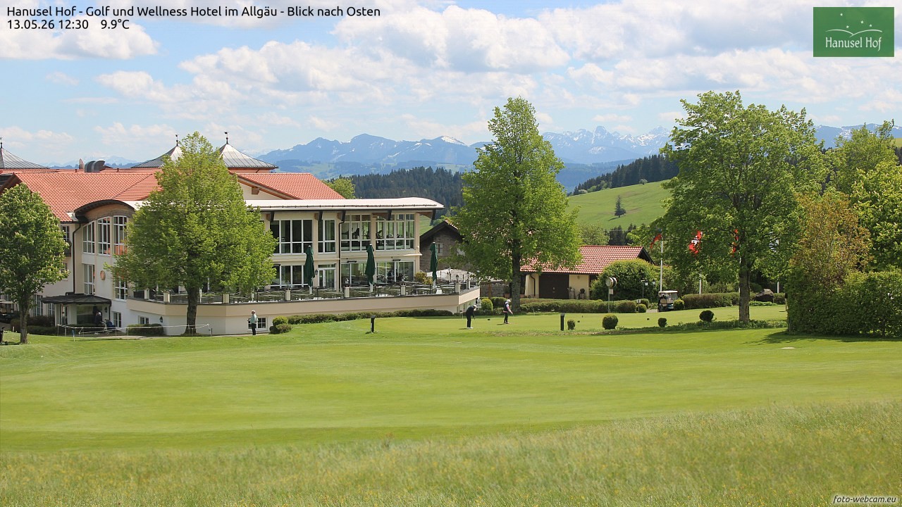 Archiv Foto Webcam Hanusel Hof - Golf und Wellness Hotel - Allgäu