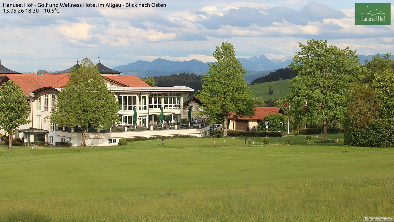 Archiv Foto Webcam Hanusel Hof - Golf und Wellness Hotel - Allgäu