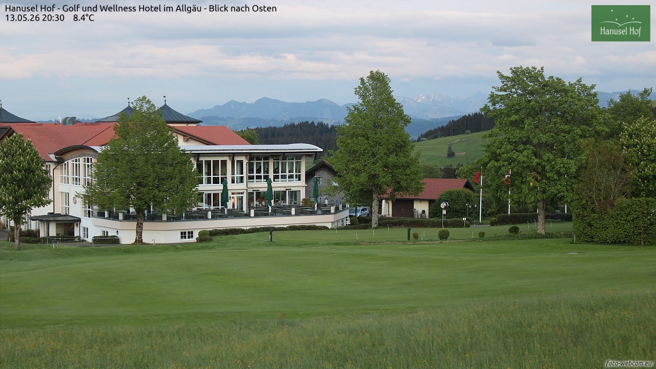 Archiv Foto Webcam Hanusel Hof - Golf und Wellness Hotel - Allgäu