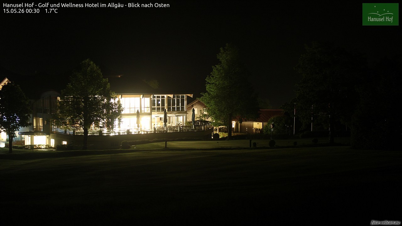 Archiv Foto Webcam Hanusel Hof - Golf und Wellness Hotel - Allgäu