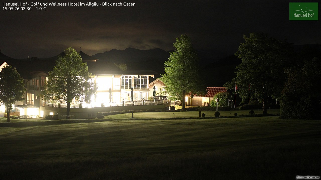 Archiv Foto Webcam Hanusel Hof - Golf und Wellness Hotel - Allgäu