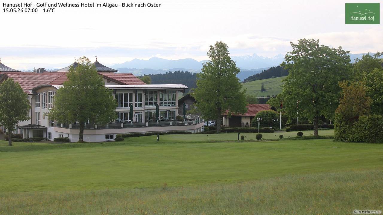 Archiv Foto Webcam Hanusel Hof - Golf und Wellness Hotel - Allgäu